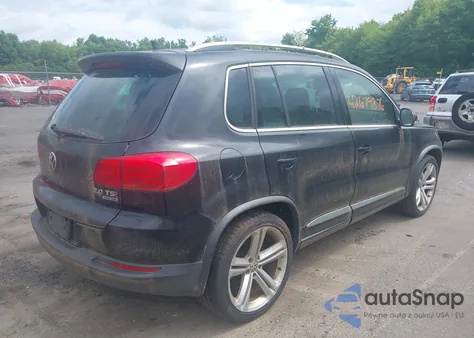 2014 Volkswagen Tiguan R-Line из США, поврежденный, VIN WVGBV3AX6EW074398